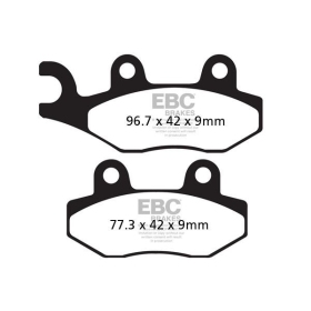 EBC SFAC Brake Pads AEON / APPRILIA / BENELLI / GENERIC / KEEWAY / KYMCO / PEUGEOT / SUZUKI / SYM 50-400cc 02-24