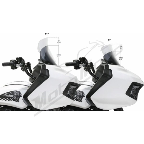 KLOCK WERKS Flare™ Windshield  INDIAN CHIEFTAIN/ROADMASTER 111-116 14-26