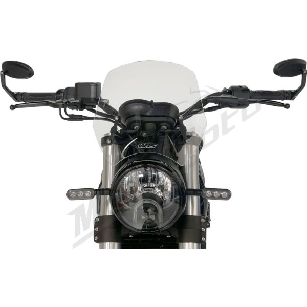 WRS TOURING Windscreen Clear Benelli Leoncino 500 ABS 17-23