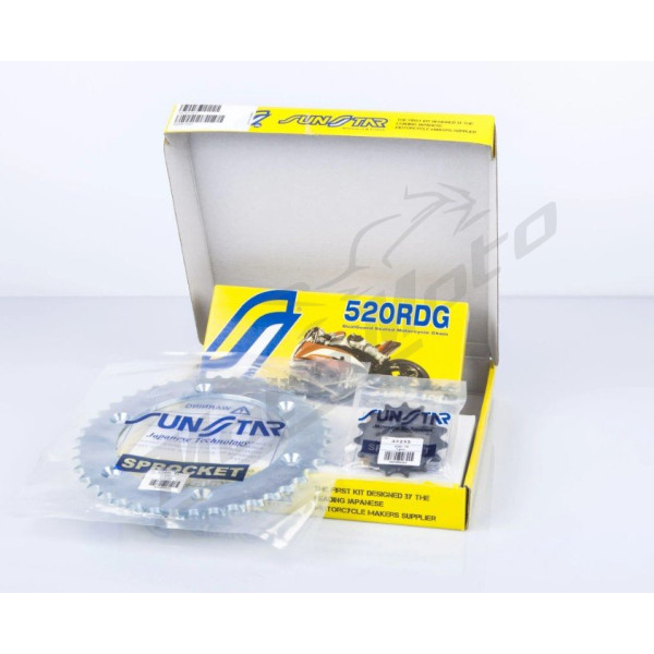 SUNSTAR SPROCKETS PLUS Chain & Sprocket Kit Ducati Monster 400-620 05-06