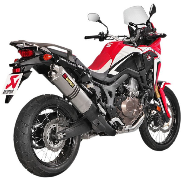 AKRAPOVIC Slip-On Line Muffler Titanium Honda CRF 1000 16-19