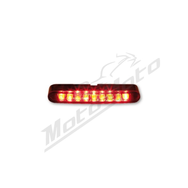 HIGHSIDER Stripe LED galinis žibintas 1vnt. Aprilia / BMW / Honda / Kawasaki / KTM / Suzuki / Yamaha 125-1300cc 74-24