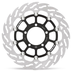MOTO-MASTER Flame Front Left Floating Brake Disc Triumph Daytona / Street Triple / Thruxton 660/1200 13-24