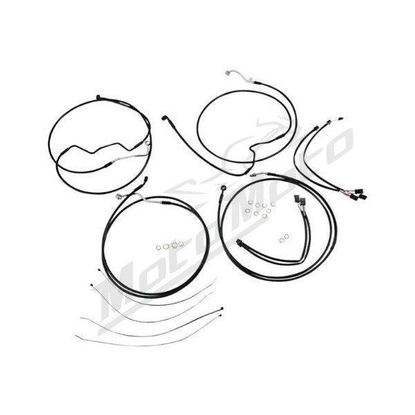 MAGNUM SHIELDING XR Handlebar Installation Kit Black 38/43cm Harley Davidson FLHRXS 1750/1868 17-19