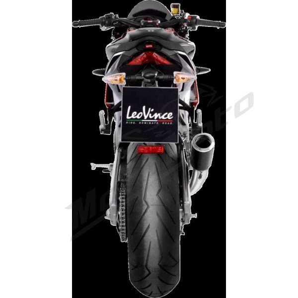 LEOVINCE LV Corsa Carbon Fiber Slip-On Muffler  APRILIA RSV4 1000-1100 19-24/TUONO 1100 19-24