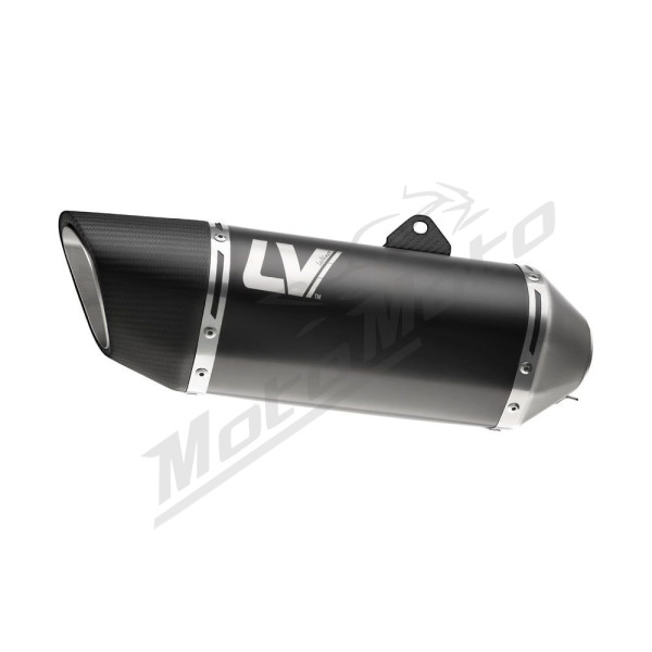 LEOVINCE LV14R Stainless Steel / Carbon Fiber Slip-On Muffler Kawasaki Z 1000 19-24