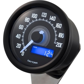 DAYTONA VELONA60 Speedometer Black 0-200KM/H