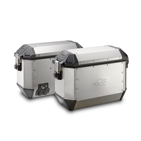 KAPPA Monokey Side aluminum black storage boxes 36L