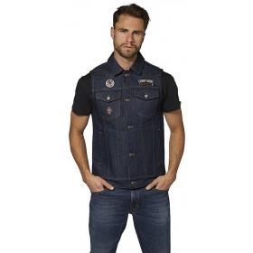 Rokker Club Denim Motorcycle vest