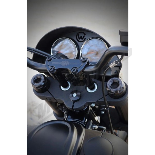 CULT WERK Dash Cover Set Harley Davidson FXLR / FXLRS 1750-1868cc 2018-201
