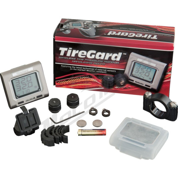 SHOW CHROME Handlebar Mount Tire Pressure Monitor System Can Am / Honda / Indian / Kawasaki / Suzuki / Victory / Yamaha 600-2000 86-24