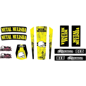 FACTORY EFFEX Universal Trim Kit Graphics Yellow