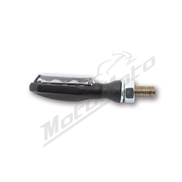 HIGHSIDER pro Sonic-X1 LED Indicator Black/Smoke E-Approved (Pair)