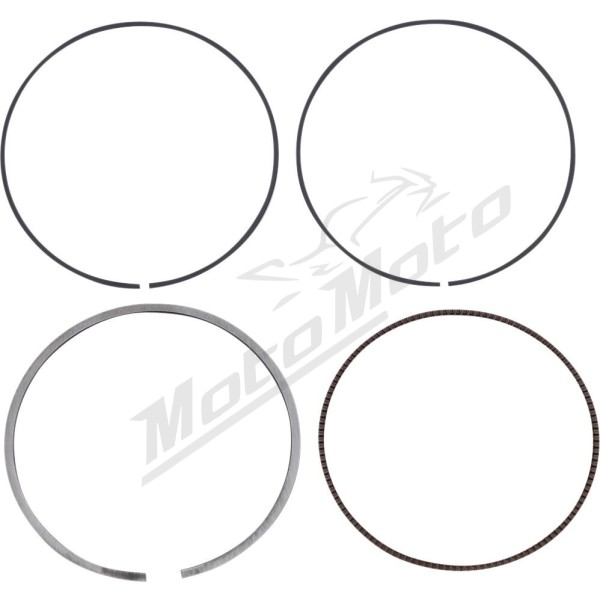WOSSNER stūmoklio žiedų kompl. 77x0.8x1.50mm Honda / Kawasaki / Suzuki / Yamaha 250-1000cc 89->