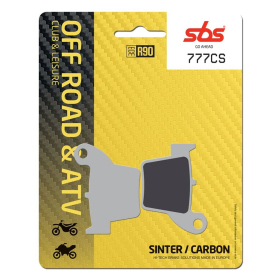 SBS 777CS Carbon Brake pad Fantic / HM Moto / Honda / TM Racing 85-450cc 02->