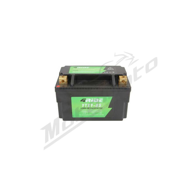4RIDE Battery YTX9-BS LI-ION 12V 3,28 Ah