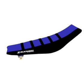 Blackbird Racing Zebra seat cover Black/Blue Yamaha YZ F / WR F 250-450cc 14-19
