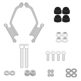 KAPPA Windscreen Mount Honda CB 1000 Hornet 2025>