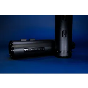 RINEHART RACING 500-1113 4.5" HP45 XL Slip-On Mufflers for Harley Davidson FLH / FLHFB / FLHR / FLHRC / FLHRXS 1750-1977cc 17-25