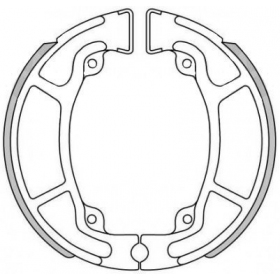 Brake shoes NOVASCOOT HONDA / KYMCO 50 / 125 / 150 / 200cc 130x25