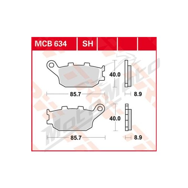 TRW All Round Sintered Metal Brake Pads Honda / Kawasaki / Suzuki / Yamaha 600-1300cc 91->
