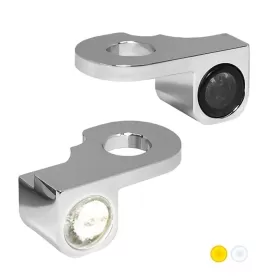 HEINZ BIKES Nano posūkiai/gabaritinės šviesos ant vairo chromuoti Harley Davidson FLHRSE / FLHXSE / FXSE / FXSTSSE / FLHRSEI / FLHTKSE 1450/1923 02-23