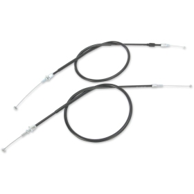 MOOSE OFFROAD Black Vinyl Throttle Cable Honda XL / XR 250-600cc 83-87