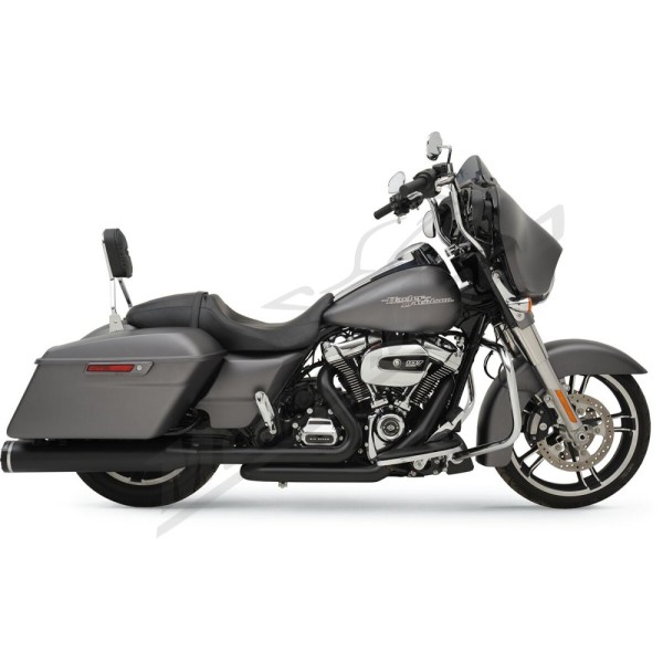 KHROME WERKS 2-into-2 Dominator Exhaust System Harley Davidson FLHFB / FLHR / FLHRXS / FLHT / FLHTCU / FLHTK / FLHX / FLHXS / FLTRU / FLTRX / FLTRXSE 1750-1977 17-24