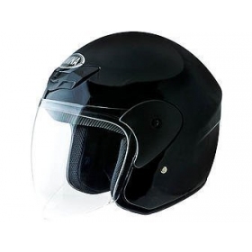 AWINA PILOT glossy black open face helmet