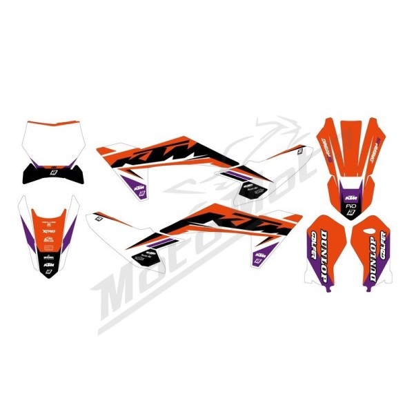 BLACKBIRD Dream Graphic 5 Kit KTM SX 50cc 24-25