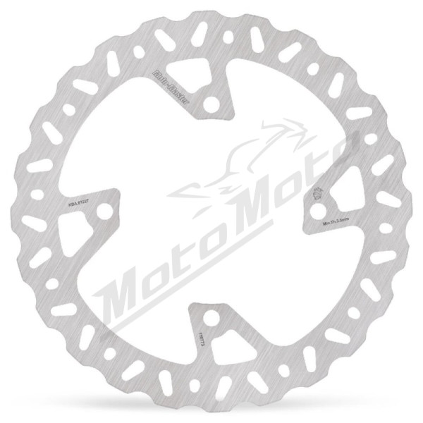MOTO-MASTER Nitro Rear Brake Disc Bimota BX / Kawasaki KX 250/450 19-24