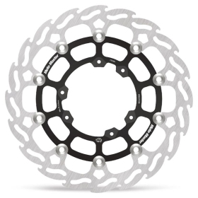 MOTO-MASTER Flame Front Left Floating Brake Disc Honda CRF 250/300 14-24