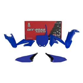 RACETECH Plastikų komplektas Yamaha YZ 65cc 18-21 Mėlyna/ Juoda