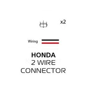 Oxford Turn Signals Leads Honda (2 wire connector)