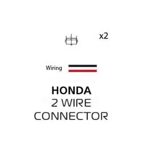 Oxford Turn Signals Leads Honda (2 wire connector)