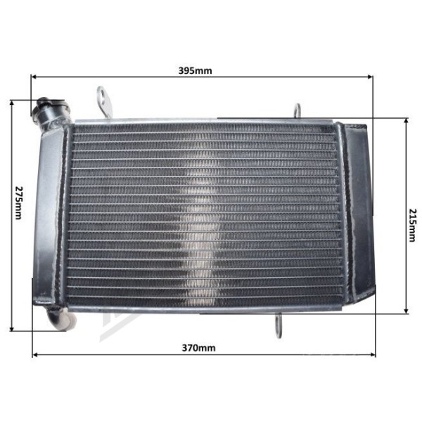 RADIATOR SUZUKI LTZ / KAWASAKI KFX 400cc 2003-2008