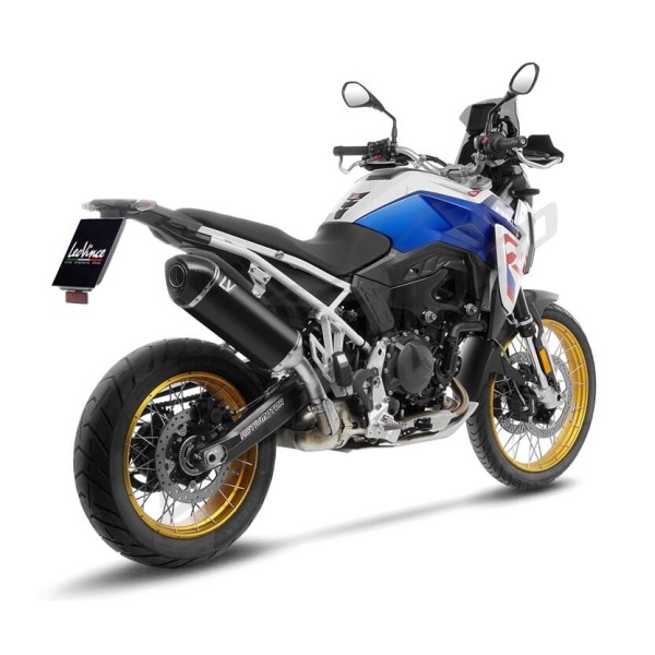 LEOVINCE LV-14 Black Edition Slip-On Muffler BMW F 750-900GS 18-25