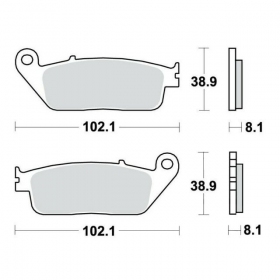 STABDŽIŲ TRINKELĖS MALOSSI MHR FT4071 / MCB598 SINTER SPORT