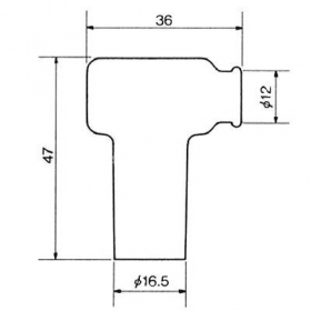 Degimo laido antgalis “pypkė” NGK LB05EMH 8338  universali 