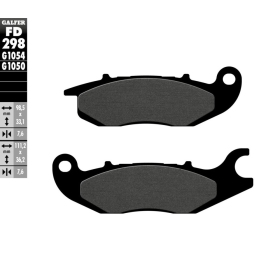 GALFER Brake Pad Orcanic Honda / Suzuki 125-250cc 04-25