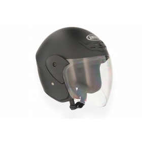 AWINA PILOT MATT BLACK open face HELMET