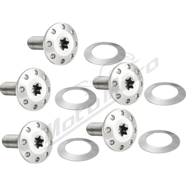 ARLEN NESS Holeshot Front Floating Brake Rotor Bolt Kit Harley Davidson FLHX / RA 1250-1923cc 21-24
