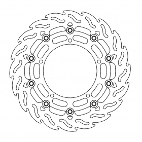 Priekinis stabdžių diskas 112041 / 112042 Moto Master Flame Floating 298 mm YAMAHA FZ6 / FZ6R / MT 03/07/09 / NIKEN / TRACER / XJ6 / XSR / XV / R6 / R7 1vnt.