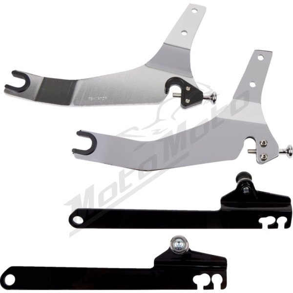 COBRA Detachable Backrest Kit Harley Davidson FXD / FXDB / FXDBA / FXDBB 1450-1800cc 06-17