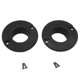JetPort pipe sleeve 3" black 2pcs