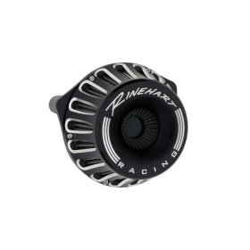 RINEHART RACING apverstos konstrukcijos juodas oro filtras Harley Davidson FLFBS / FLHLT / FLHX / FLTRK / FXBR / FXLRST 1868-1977 24-26