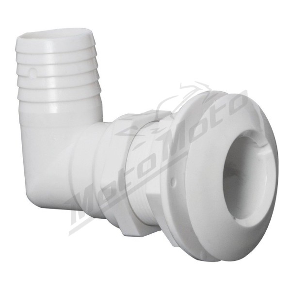 Osculati thru hull 90° w.plastic 1"1/2x38