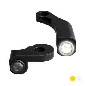 HEINZ BIKES NANO Series Handlebar Turn/Side Signals Harley Davidson FLDE / FXBR / FXST / FXLR / FXFBS 1750/1923 18-24