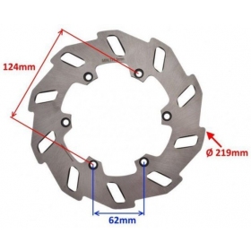 Rear brake disc KEEWAY TX/ GENERIC TRIGGER 50-200cc 2009-2020 Ø220x110