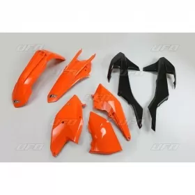 UFO Plastic Kit KTM EXC/EXC-F 125-500 17-19 